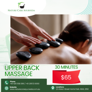 Upper Back Massage - 30 Minutes