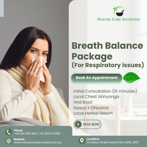Breath Balance Package (For Respiratory issues)